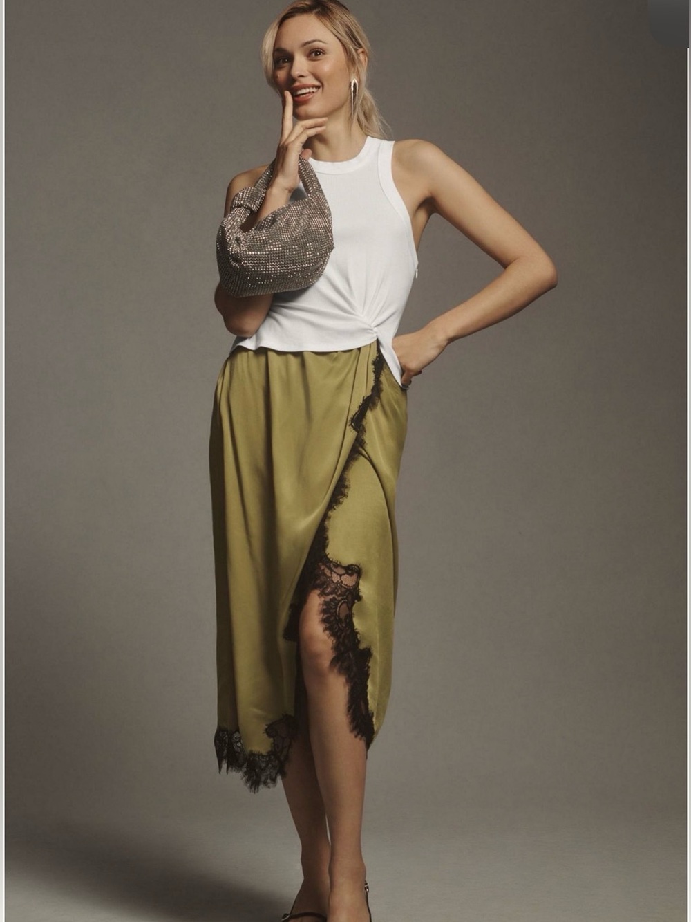 The Keely Twofer Midi Dress